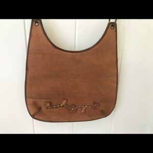 Vintage Rolfs Leather Crossbody Bag